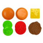 Rotujúca mikrovlnná rúra krémovo-modrá